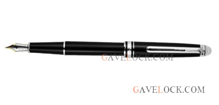 Mont blanc 164 Meisterstuck Classique Black & Diamond Fountain Replica Pen Mont blanc 164 Meisterstuck Classique Black & Diamond Fountain Replica Pen